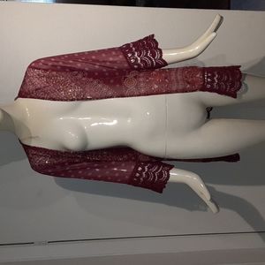 Great  Boho throw over bathing suit or tank top!  M/L